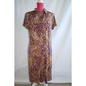 Anne Klein Short Sleeve Dress for Women Size Medium